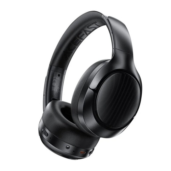 НАКЛАДНІ НАВУШНИКИ ACEFAST H5 ACTIVE NOISE CANCELLING WIRELESS HEADSET BLACK 0