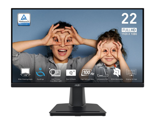 МОНІТОР MSI PRO MP225V BLACK 21.45 0