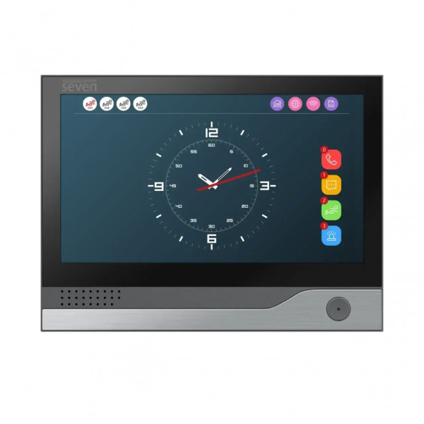 ВИДЕОДОМОФОН SEVEN SYSTEMS KD-7838D BLACK 5