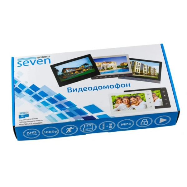 ВІДЕОДОМОФОН SEVEN SYSTEMS DP-7574 KIT BLACK 2