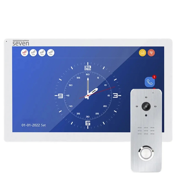 ВІДЕОДОМОФОН SEVEN SYSTEMS DP-7517/07 KIT WHITE 0
