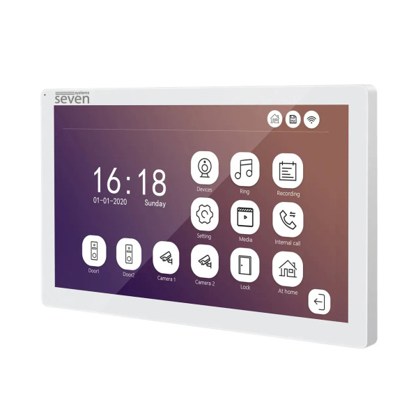 ВІДЕОДОМОФОН SEVEN SYSTEMS DP-7517/02KIT WHITE 2