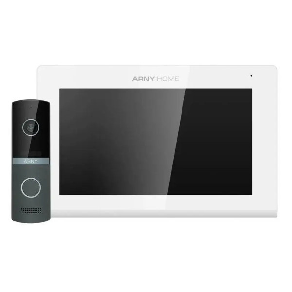 ВІДЕОДОМОФОН ARNY AVD-7423A WHITE GRAPHITE (21352) 1