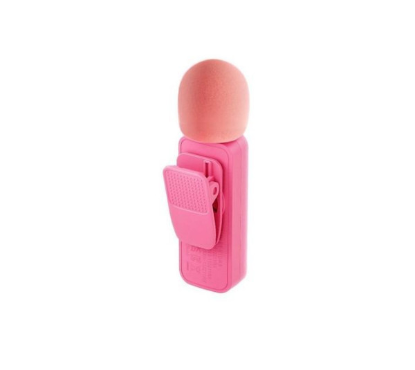МІКРОФОН BOYA BY-V1 1ШТ LIGHTNING PINK 1