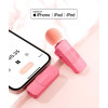 МІКРОФОН BOYA BY-V1 1ШТ LIGHTNING PINK 2