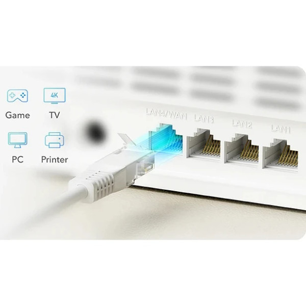 МАРШРУТИЗАТОР CUDY LT500E CAT4 WHITE (LT500E_EU_V1.0) 2