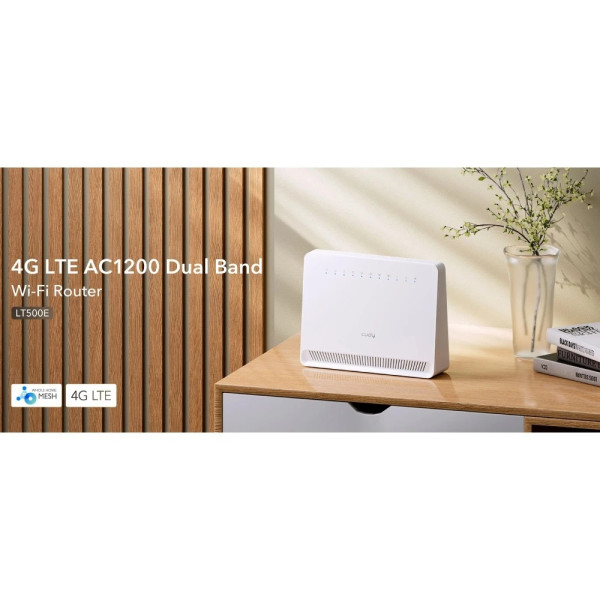 МАРШРУТИЗАТОР CUDY LT500E CAT4 WHITE (LT500E_EU_V1.0) 6