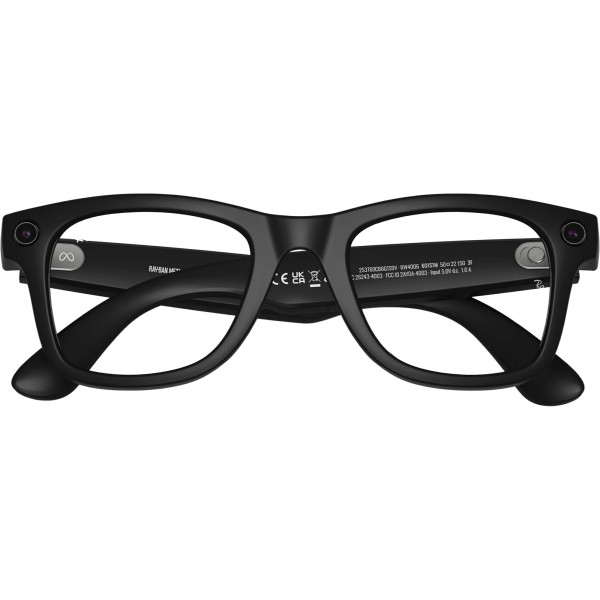 СМАРТОКУЛЯРИ RAY-BAN META WAYFARER STANDARD MATTE BLACK CLEAR TO GRAPHITE GREEN TRANSITIONS (RW4006 601S1M 50-22) 1