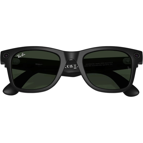 СМАРТОКУЛЯРИ RAY-BAN META WAYFARER STANDARD MATTE BLACK CLEAR TO GRAPHITE GREEN TRANSITIONS (RW4006 601S1M 50-22) 2