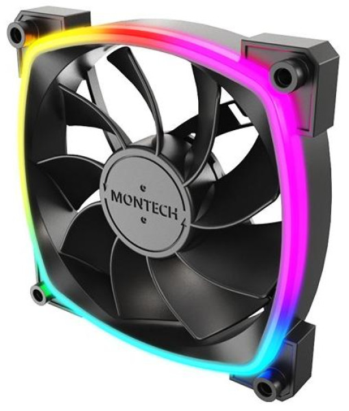 ВЕНТИЛЯТОР ДЛЯ ПК MONTECH RX120 PWM 3 IN 1 BLACK (B31) 3