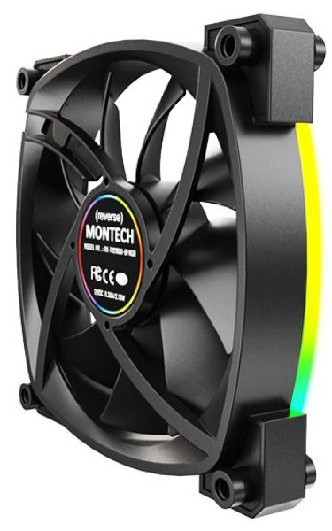 ВЕНТИЛЯТОР ДЛЯ ПК MONTECH RX120 PWM 3 IN 1 BLACK (B31) 6