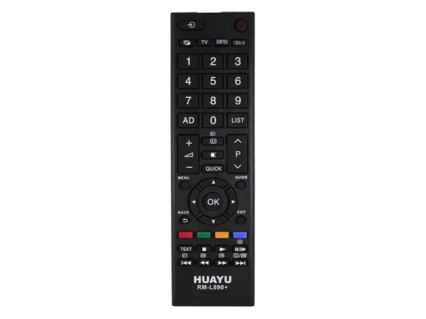 ПУЛЬТ ДЛЯ ТЕЛЕВІЗОРА HUAYU ДЛЯ TOSHIBA RM-L890 + КОРПУС CT-90386 (IC)КО 0