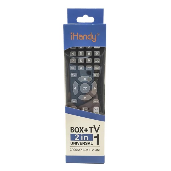 ПУЛЬТ ДЛЯ ТЕЛЕВІЗОРА IHANDY CRC0447 T2 + TV 2