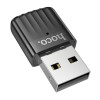 МЕРЕЖЕВИЙ АДАПТЕР HOCO HI33 WIFI5 USB INTERNAL ANTENNA WIRELESS NETWORK CARD BLACK 3