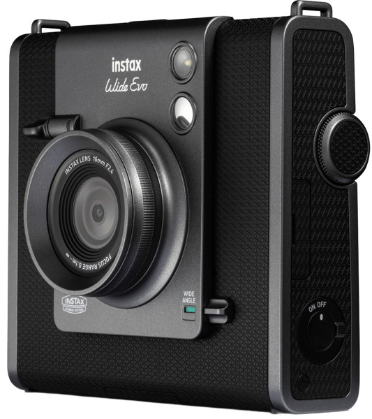Камера миттєвого друку Fujifilm INSTAX Wide Evo Black (16840933