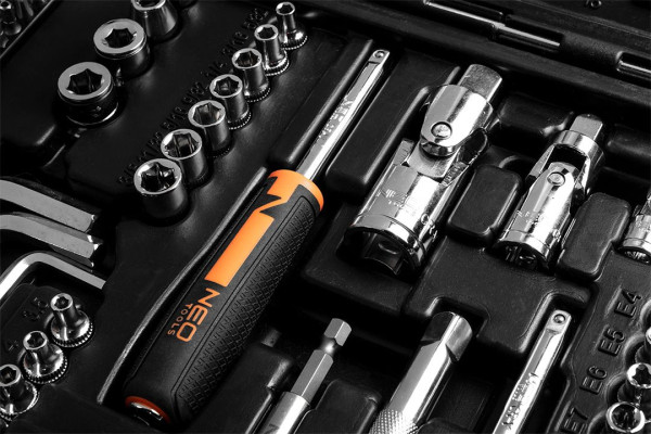 НАБІР ІНСТРУМЕНТІВ NEO TOOLS 1/2, 1/4, 3/8, 233ШТ (10-078 ) 4
