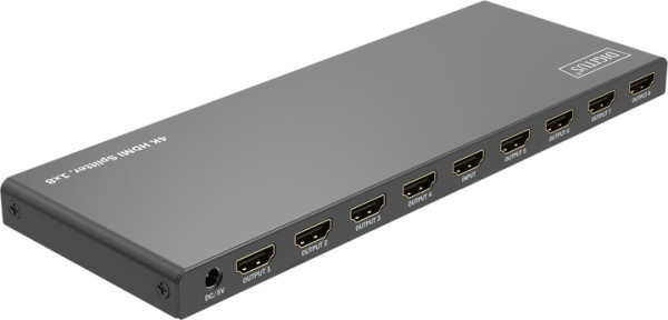 СПЛИТТЕР DIGITUS DS-55338 HDMI (INX1 - OUTX8), 4K 1