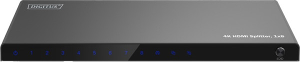 СПЛИТТЕР DIGITUS DS-55338 HDMI (INX1 - OUTX8), 4K 2