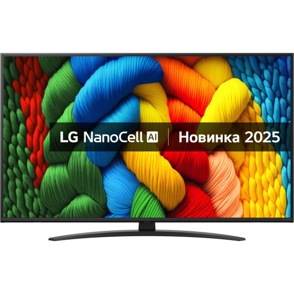 ТЕЛЕВІЗОР LG 50NANO81A6A BLACK 50 0