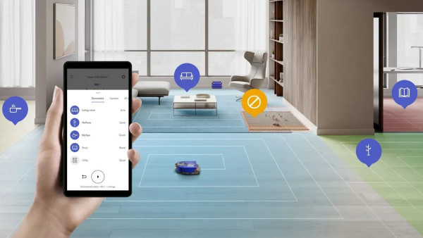 РОБОТ-ПИЛОСОС DYSON 360 VIS NAV (304640-01) 8