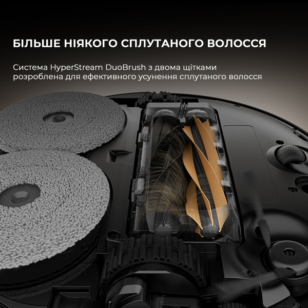 РОБОТ-ПИЛОСОС DREAME BOT X50 ULTRA BLACK (RLX85CE-6-BL) 10