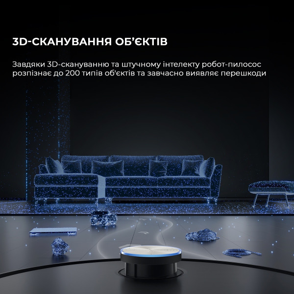 РОБОТ-ПИЛОСОС DREAME BOT X50 ULTRA BLACK (RLX85CE-6-BL) 16
