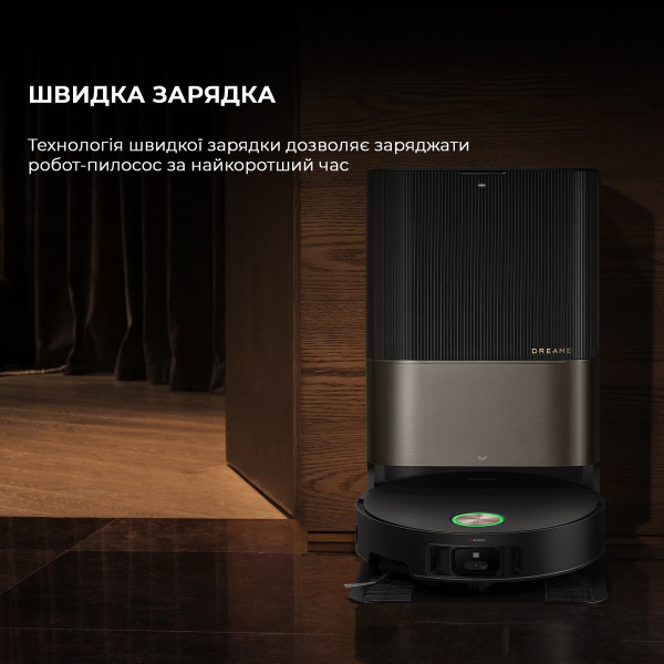РОБОТ-ПИЛОСОС DREAME BOT X50 ULTRA BLACK (RLX85CE-6-BL) 1