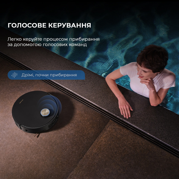 РОБОТ-ПИЛОСОС DREAME BOT X50 ULTRA BLACK (RLX85CE-6-BL) 4