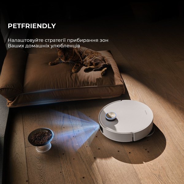 РОБОТ-ПИЛОСОС DREAME BOT X50 ULTRA WHITE (RLX85CE-6-WH) 15