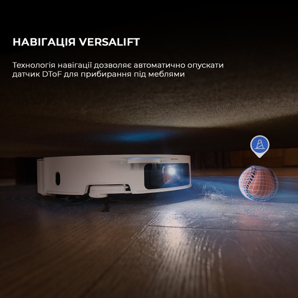 РОБОТ-ПИЛОСОС DREAME BOT X50 ULTRA WHITE (RLX85CE-6-WH) 19