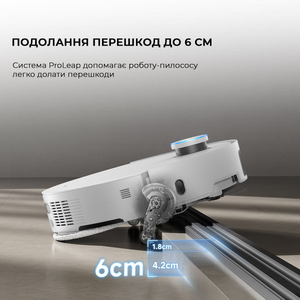 РОБОТ-ПИЛОСОС DREAME BOT X50 ULTRA WHITE (RLX85CE-6-WH) 7