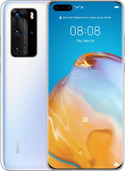 СМАРТФОН HUAWEI P40 PRO 8/256GB ICE WHITE 0