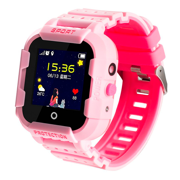 СМАРТ-ГОДИННИК WONLEX KT03 KID SPORT SMART WATCH PINK 0