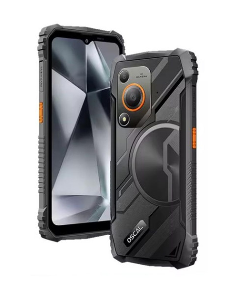スマートフォン本体 BLACKVIEW OSCAL MARINE 4+8GBRAM128GBROM Мобильный телефон Blackview Oscal Marine 1 4/128GB Black – фото