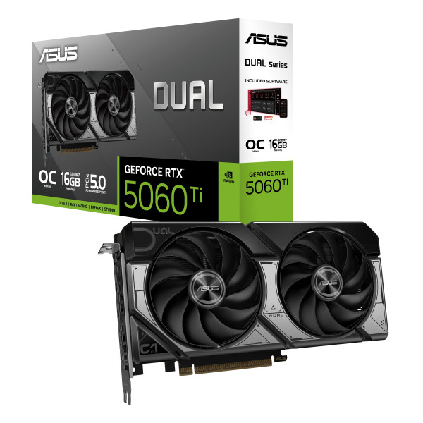 ВІДЕОКАРТА ASUS DUAL GEFORCE RTX 5060 TI 16GB GDDR7 OC EDITION (DUAL-RTX5060TI-O16G) 7