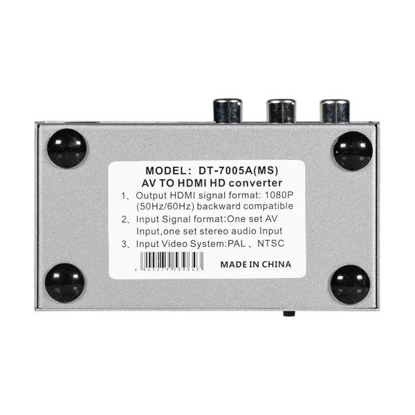 КОНВЕРТЕР DTECH DT-7005A AV-HDMI 5