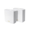 МАРШРУТИЗАТОР ASUS ZENWIFI XT8 2PK WHITE AX6600 3XGE LAN 1X2.5GE WAN 1XUSB3.1 WIFI6 MESH WP 1