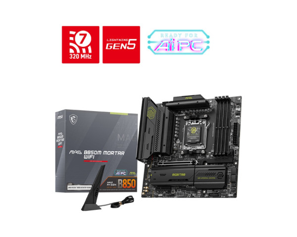 МАТЕРИНСЬКА ПЛАТА MSI MAG B850M MORTAR WIFI 4