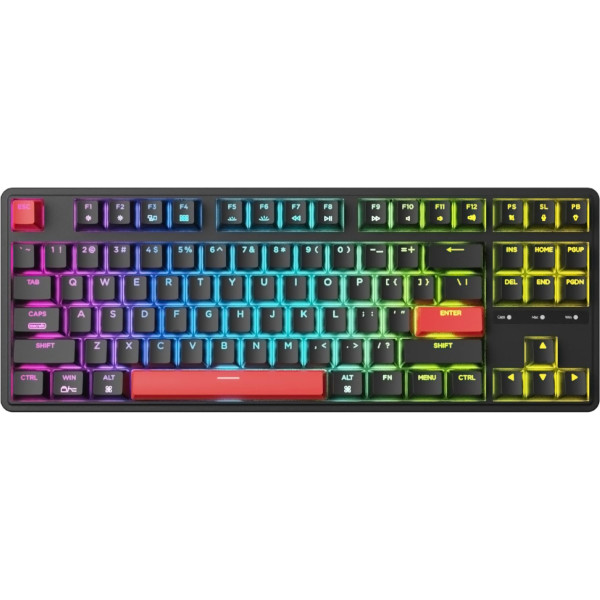 КЛАВІАТУРА KEYCHRON C3 PRO 87 KEY K PRO RED SWITCH HOT SWAP RGB BLACK (C3PH1_KEYCHRON) ENG/UKR 0