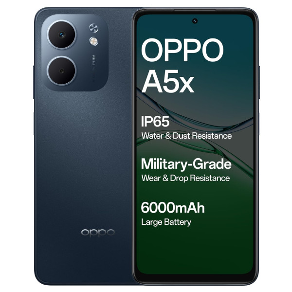 Смартфон Oppo A5x 4/128GB Midnight Blue (CPH2725) купить, цена