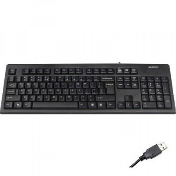 КЛАВІАТУРА A4TECH KR-83 USB BLACK 0