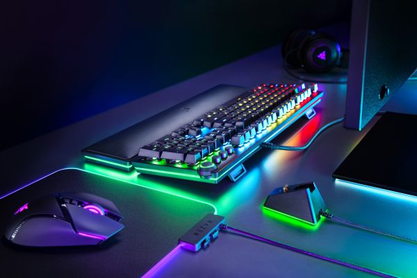 КЛАВІАТУРА RAZER HUNTSMAN ELITE RZ03-01871000-R3M1 BLACK (LINEAR OPTICAL SWITCH - US LAYOUT КЛАСИЧНА) 5