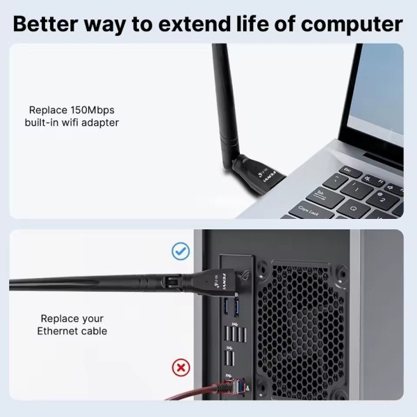 МЕРЕЖЕВИЙ АДАПТЕР D-LINK FU-AX300PRO 4