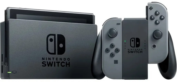 Игровая приставка Nintendo Switch V2 HAC-001 (01)_JP Gray купить