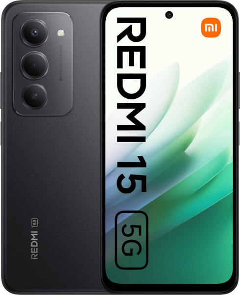 Смартфон Xiaomi Redmi 15 5G 4/128GB Black (Global) купить, цена