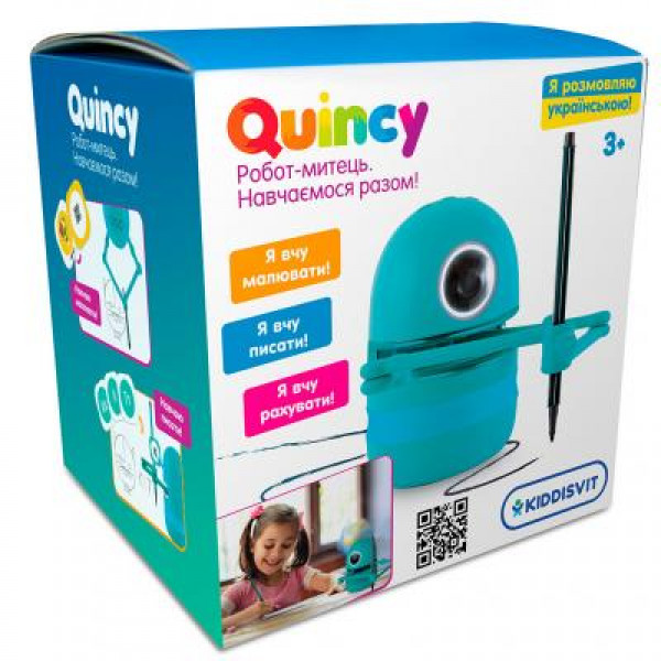 ИНТЕРАКТИВНАЯ ИГРУШКА QUINCY РОБОТ-ХУДОЖНИК, КОТОРЫЙ УЧИТ - КВИНСИ (MS.06.0015-U) 5