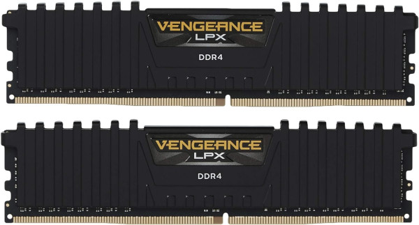 ОПЕРАТИВНА ПАМ'ЯТЬ CORSAIR 16GB (2X8GB) DDR4 3200 MHZ VENGEANCE LPX BLACK (CMK16GX4M2Z3200C16) 2