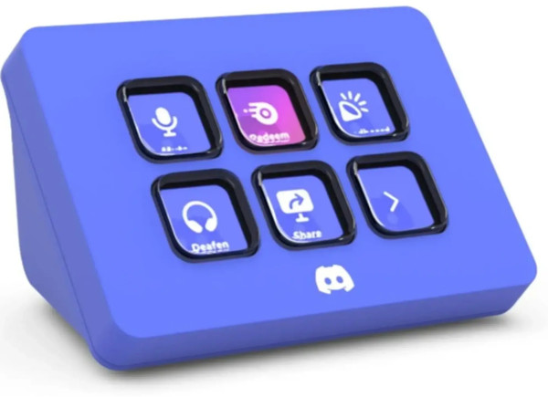 Контроллер для стриминга Elgato Stream Deck Mini Discord Edition