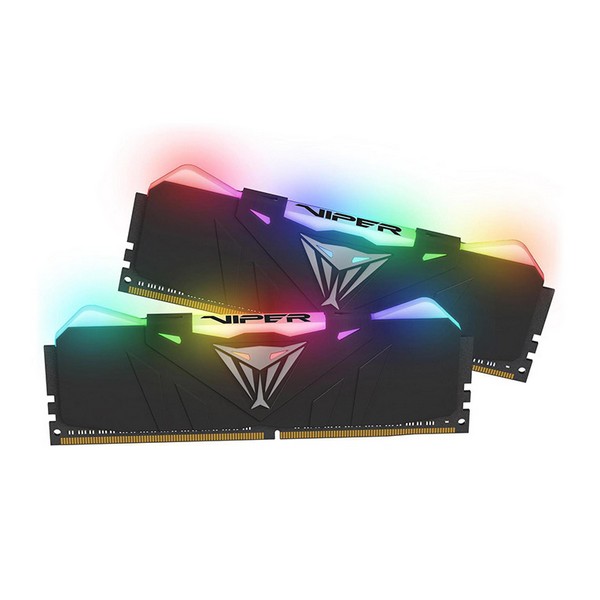 ОПЕРАТИВНАЯ ПАМЯТЬ PATRIOT VIPER RGB PVR416G360C8K BLACK 16 GB (2X8 GB) DDR4 3600 MHZ 0