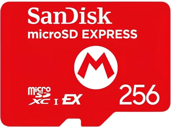 SanDisk microSD Express Card for Nintendo Switch 2 256 ГБ (SDSQXFN